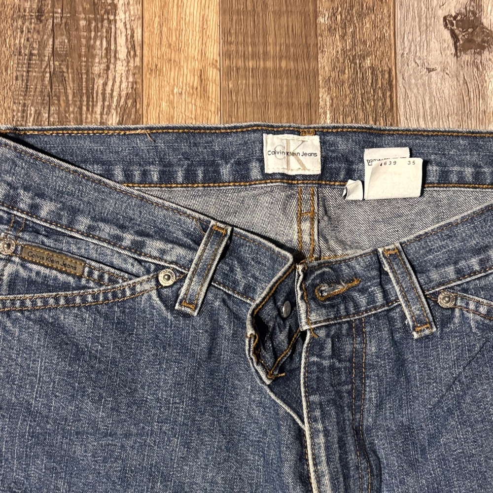 Calvin Klein Women's Blue Boot Cut Jeans